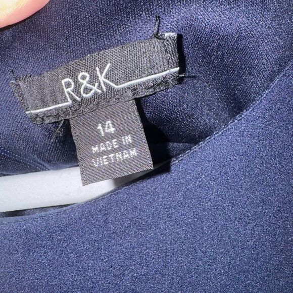 R&K navy and white striped dress - Picture 5 of 5